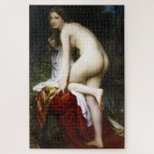 Beautiful Female Bather (von Bouguereau) Puzzle (Vertikal)
