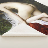 Beautiful Female Bather (von Bouguereau) Sherpadecke (3/4)