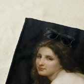 Beautiful Female Bather (von Bouguereau) Strandtuch (Beispiel)