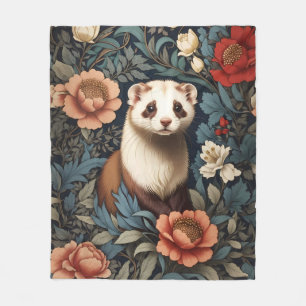 Beautiful Ferret William Morris Inspiriert Fleecedecke