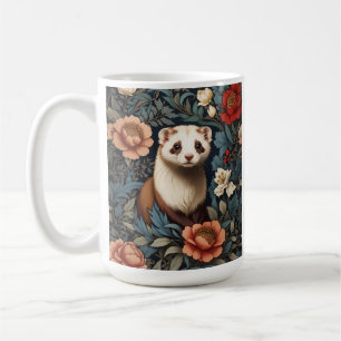 Beautiful Ferret William Morris Inspiriert Kaffeetasse