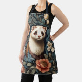 Beautiful Ferret William Morris Inspiriert Schürze (InSitu)