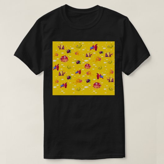 beautiful fish wallpaper T-Shirt (Design vorne)