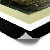 Beautiful Flapper Girl Poster (Ecke)