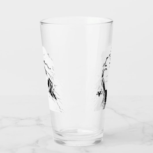 Beautiful Floral Anime Girl – Soft Pastel Aesthe Glas (Links)