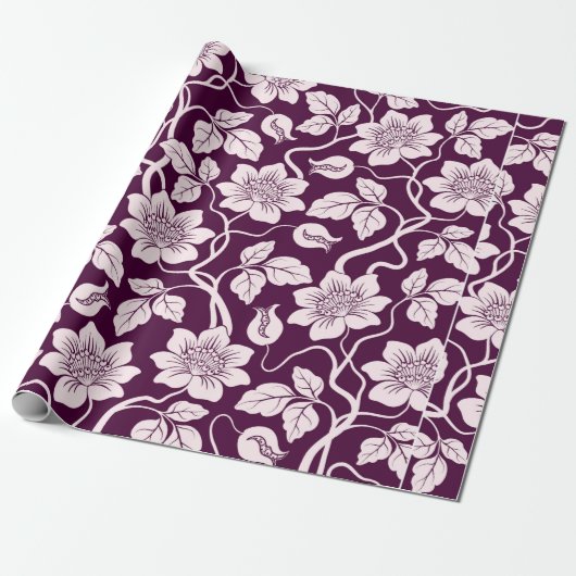 Beautiful Floral Background Geschenkpapier (Ungerollt)