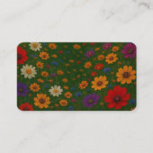 Beautiful Floral Business Card (1) Visitenkarte (Vorderseite)