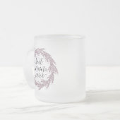 Beautiful Floral Custom Best Mama Ever Tasse (Vorderseite Links)