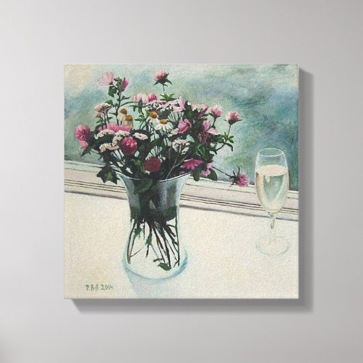 Beautiful floral fine art canvas by Pola.B.Alex Leinwanddruck (Vorderseite)