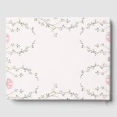 Beautiful Floral  Gästebuch (Rückseite)