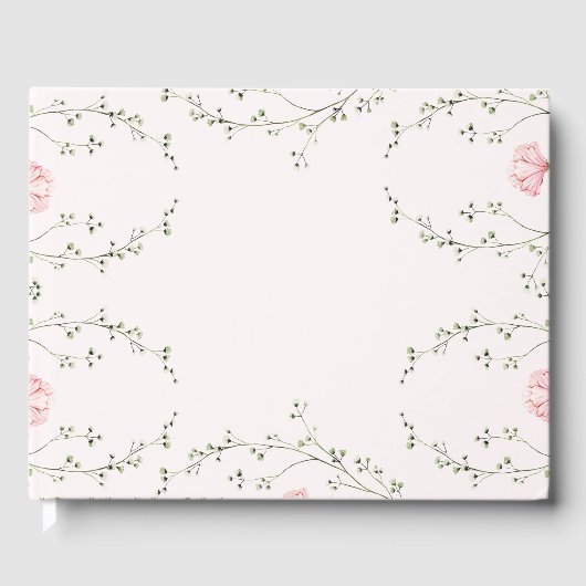 Beautiful Floral  Gästebuch (Vorderseite)