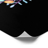 Beautiful Floral gesegnet Poster (Ecke)