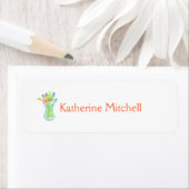 Beautiful floral ID label (Insitu)