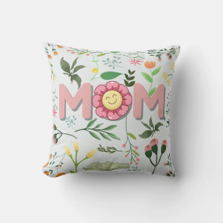 Beautiful Floral Mother’s Day Pillow Kissen