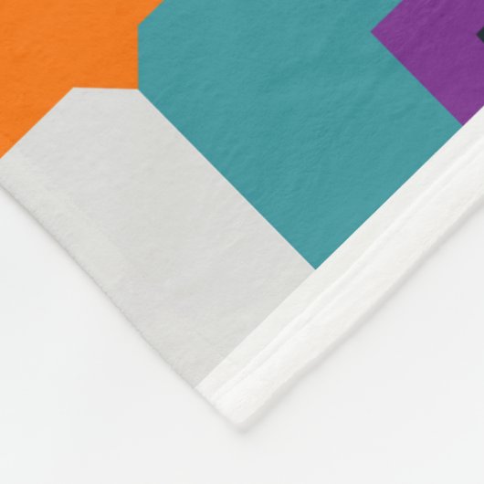 Beautiful Floral Pattern  Fleecedecke (Ecke)