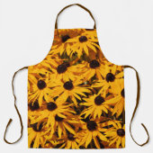 Beautiful Floral Rudbeckia Orange Coneflowers Schürze (Vorderseite)