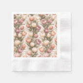 Beautiful Floral Serviette (Vorderseite)