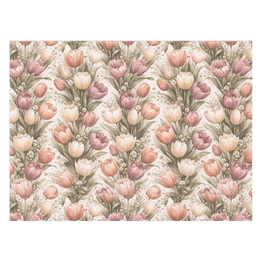Beautiful Floral Tischdecke (Vorderseite (Horizontal))