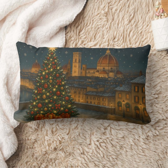 Beautiful Florence Christmas Lendenkissen (Decke)