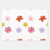 Beautiful Flower Gift Wrap Geschenkpapier Set (Vorderseite 2)