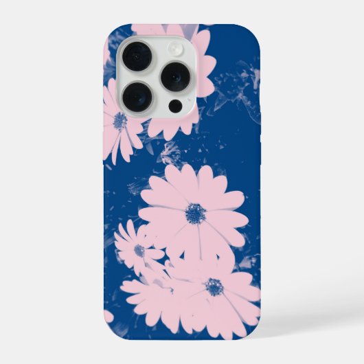 Beautiful flower image on iphone case hülle (Rückseite)