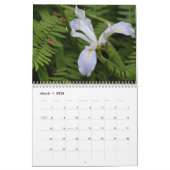 Beautiful Flowers Floral Calendar Kalender (Mär 2026)