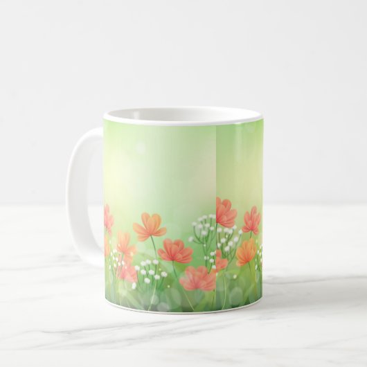 beautiful flowers kaffeetasse (Vorderseite Links)