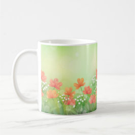 beautiful flowers kaffeetasse