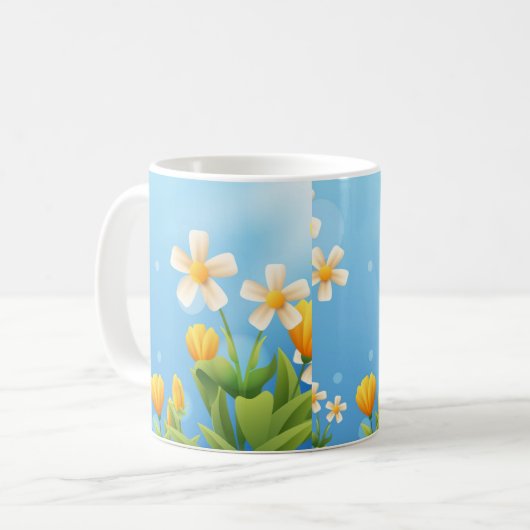 beautiful flowers kaffeetasse (Vorderseite Links)