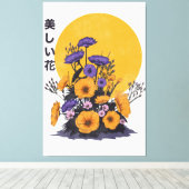 beautiful Flowers Leinwanddruck (Insitu (Holzboden))