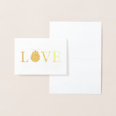 Beautiful Foil 'Liebe Bug' Folienkarte (Anzeige)