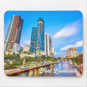 Beautiful Fort Lauderdale, Florida, Vereinigte Sta Mousepad