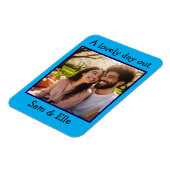 Beautiful Foto Keepake Memory Benutzerdefiniert Magnet (Linke Seite)