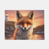 Beautiful Fox Fußmatte (Vorderseite)