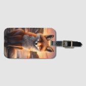 Beautiful Fox Gepäckanhänger (Vorderseite (Horizontal))