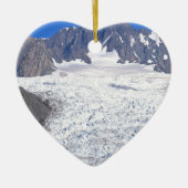 Beautiful Fox Glacier Neuseeland Keramikornament (Vorne)