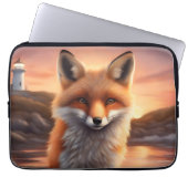 Beautiful Fox Laptopschutzhülle (Vorderseite)