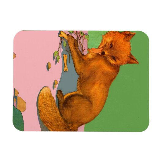 Beautiful Fox Magnet (Horizontal)
