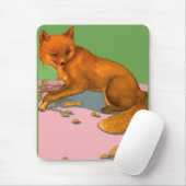Beautiful Fox Mousepad (Mit Mouse)