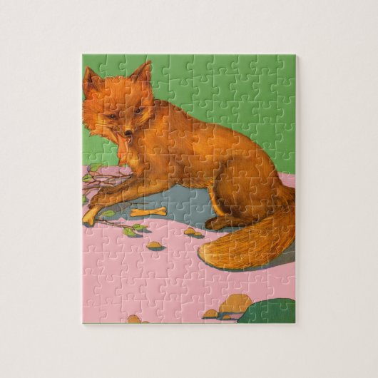 Beautiful Fox Puzzle (Vertikal)