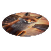 Beautiful Fox Schneidebrett (Ecke)