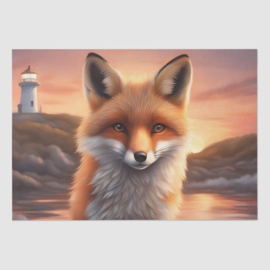 Beautiful Fox Seidenpapier (Vorderseite)