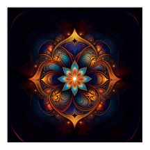 Beautiful Fractal Lily