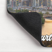 Beautiful Frankfurt, Deutschland Mousepad (Ecke)