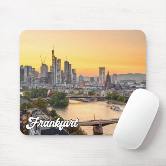 Beautiful Frankfurt, Deutschland Mousepad (Mit Mouse)