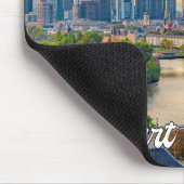 Beautiful Frankfurt, Deutschland Mousepad (Ecke)