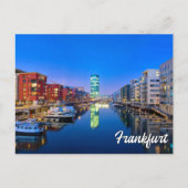 Beautiful Frankfurt, Deutschland Postkarte (Vorderseite)