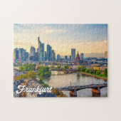 Beautiful Frankfurt, Deutschland Puzzle (Horizontal)
