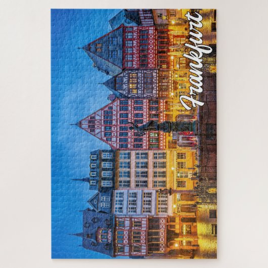 Beautiful Frankfurt, Deutschland Puzzle (Vertikal)
