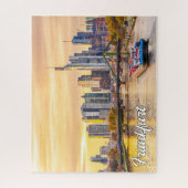 Beautiful Frankfurt, Deutschland Puzzle (Vertikal)